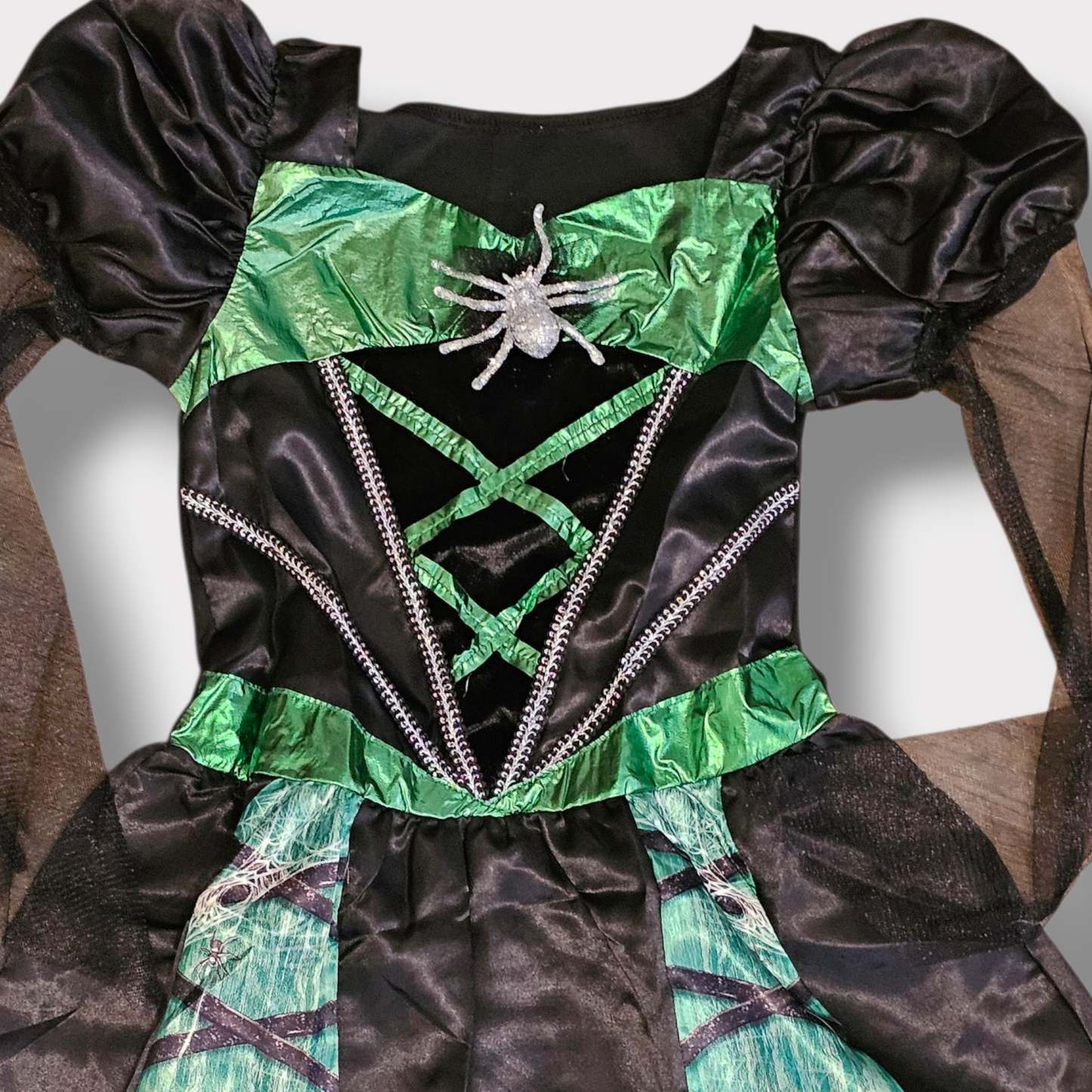 Amscan Spider Witch Costume – Age 8–10 Years – BNWT
