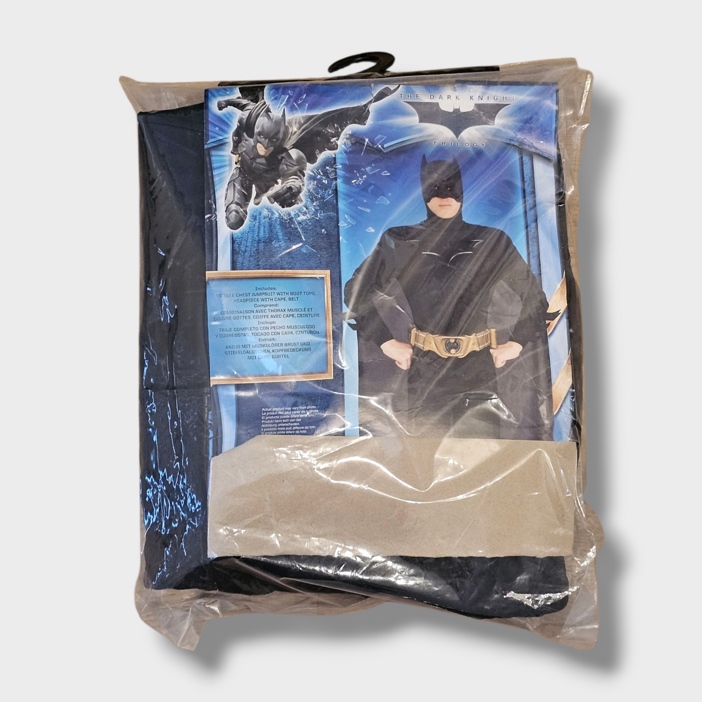 Batman Dark Knight Trilogy Costume – Adult Men’s XL, New with Tags