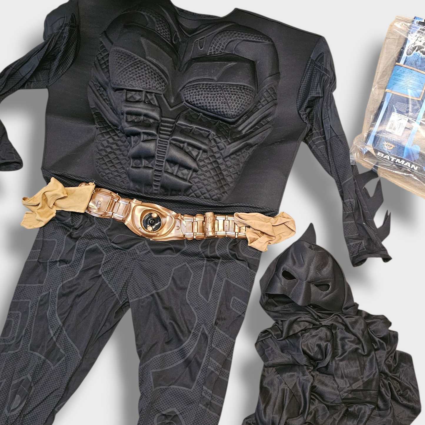 Batman Dark Knight Trilogy Costume – Adult Men’s XL, New with Tags