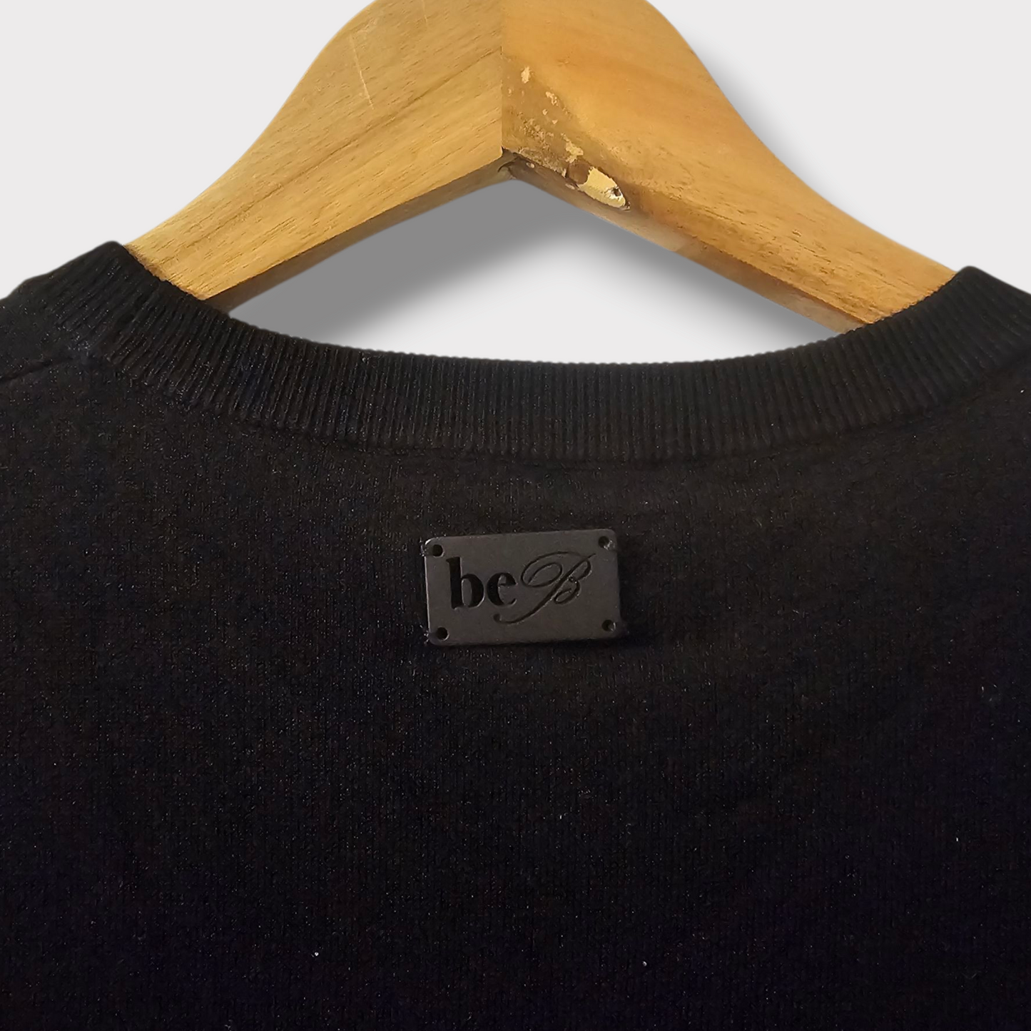 Be Blumarine Black Jumper UK 8 – NWT – RRP £414 – Lace Detail Knitwear