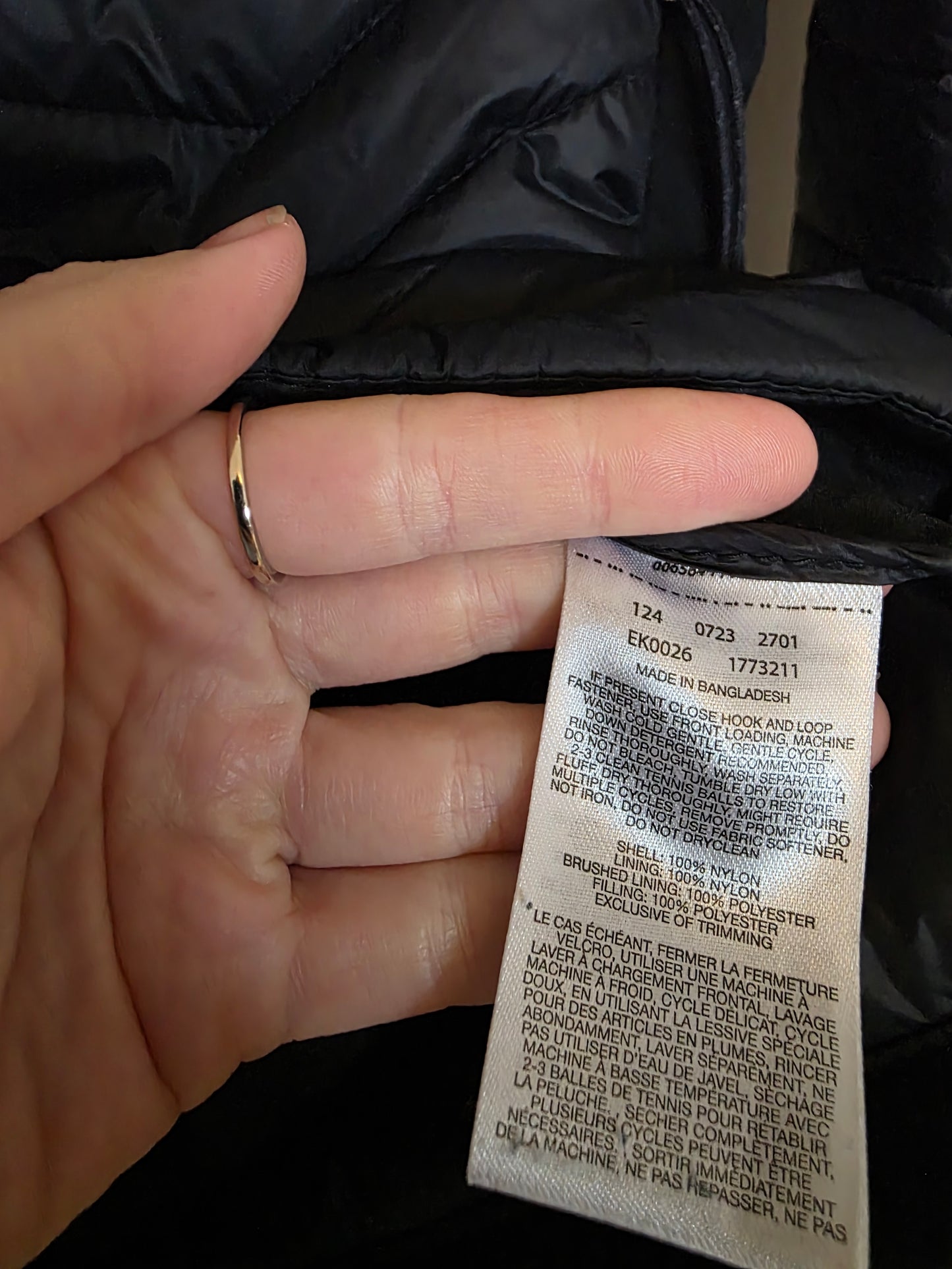 Columbia Ladies Powder Pass Quilted Hooded Jacket Small