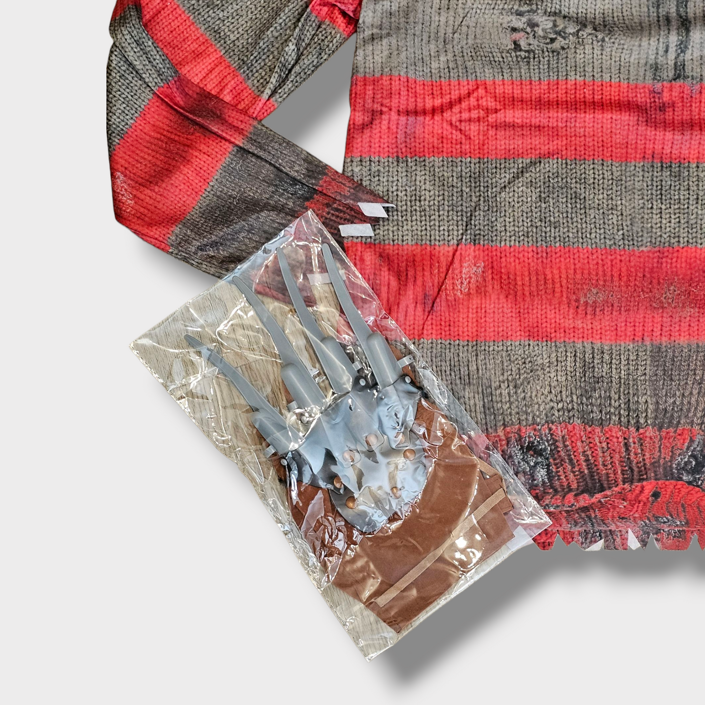 Freddy Krueger Men's Costume – A Nightmare on Elm Street (Size L)