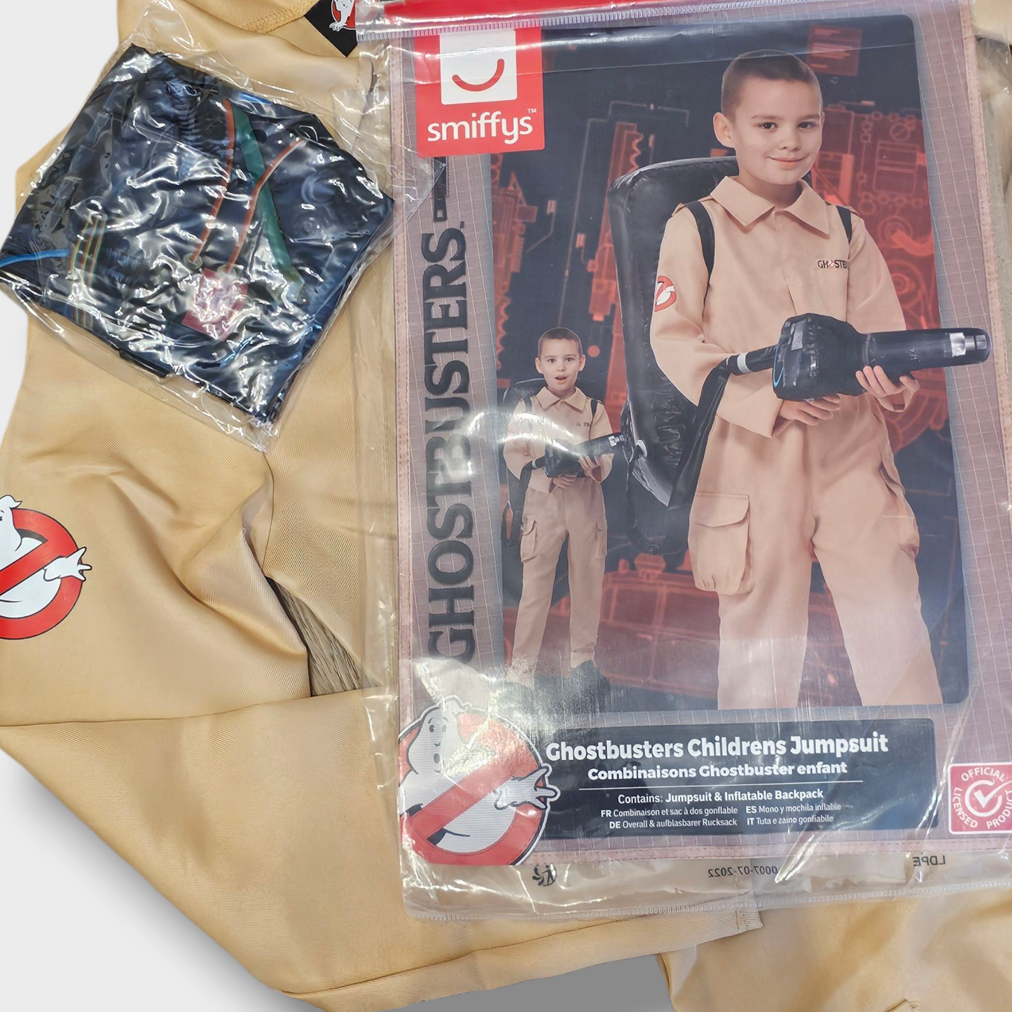 Children’s Ghostbusters Costume – Age 10-12, New with Tags