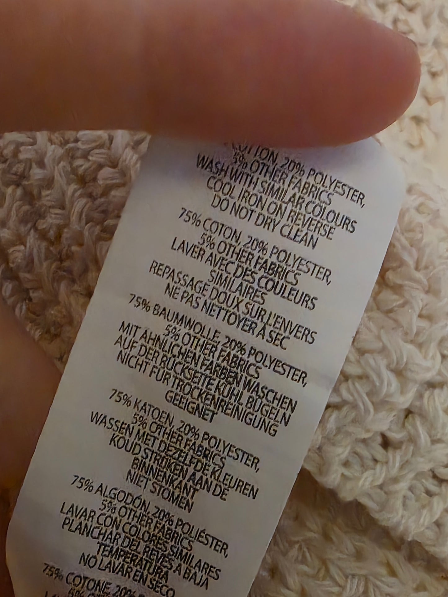 I Saw It First Size Small Boxy Fit Knitted Sleeveless Top