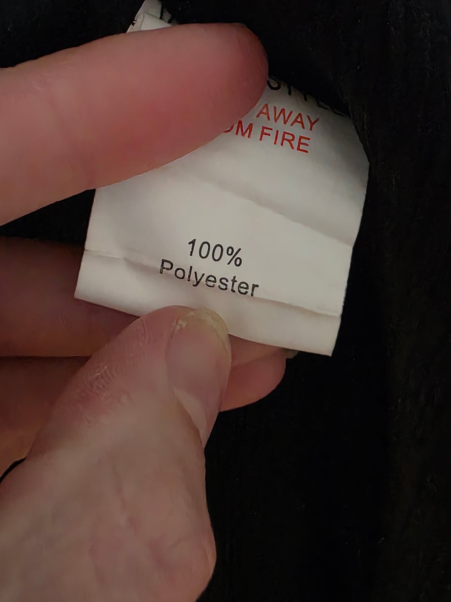 In The Style Black Crinkle Effect Satin Shirt UK 6 Oversized