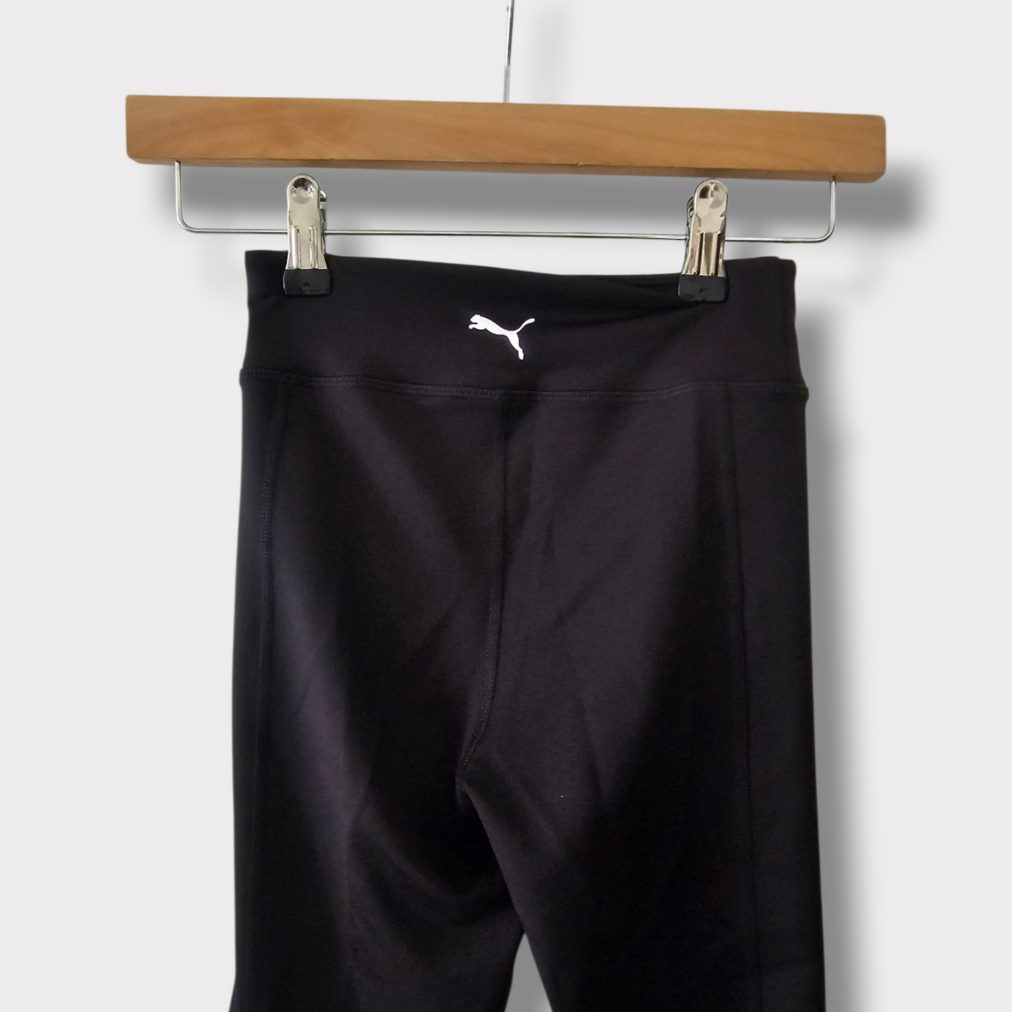 Girls Puma Black DryCELL Leggings – Age 7-8 Years – High Waisted