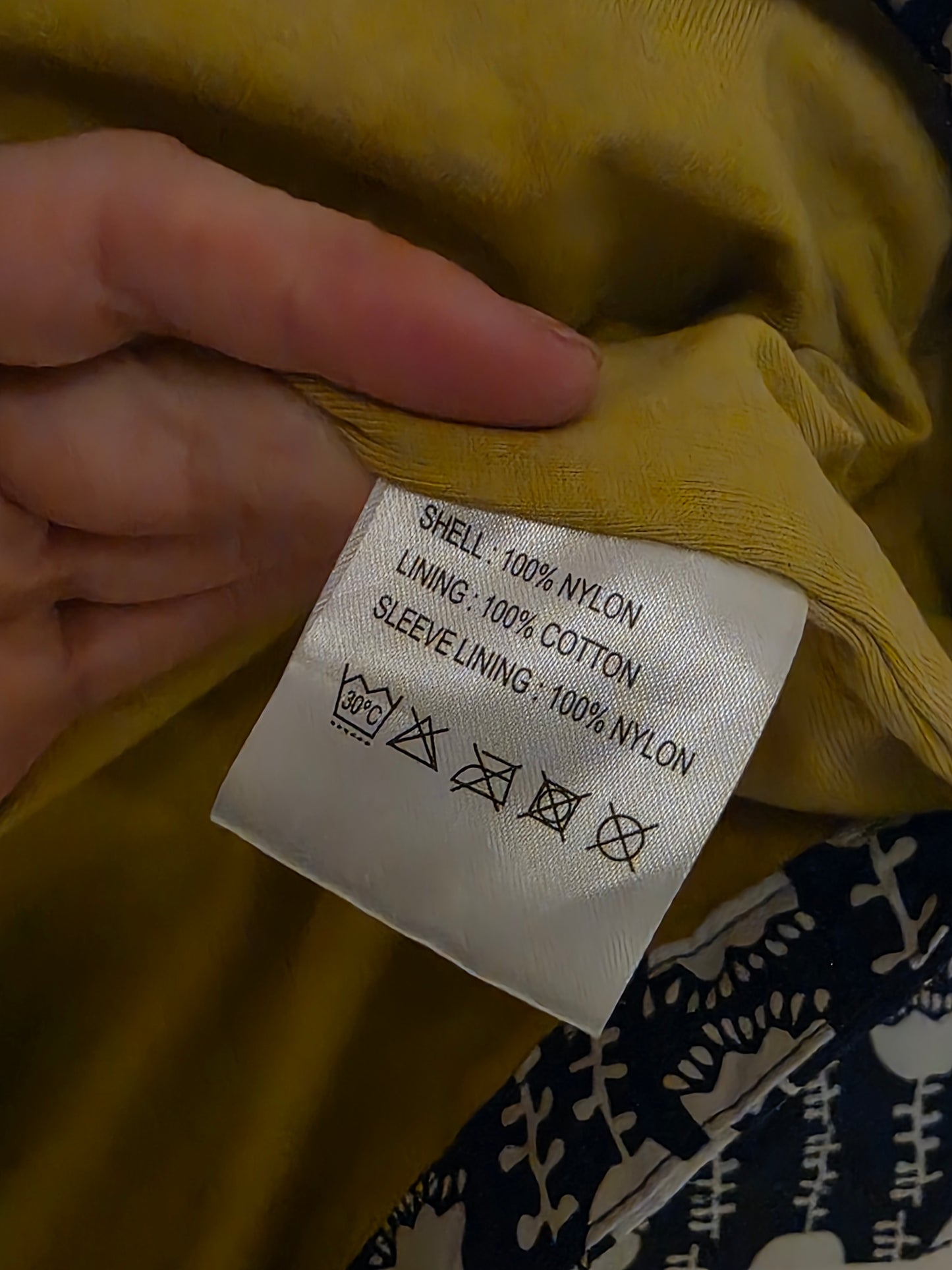 Lazy Jacks Size Small Printed Full Zip Rain Coat Size Small