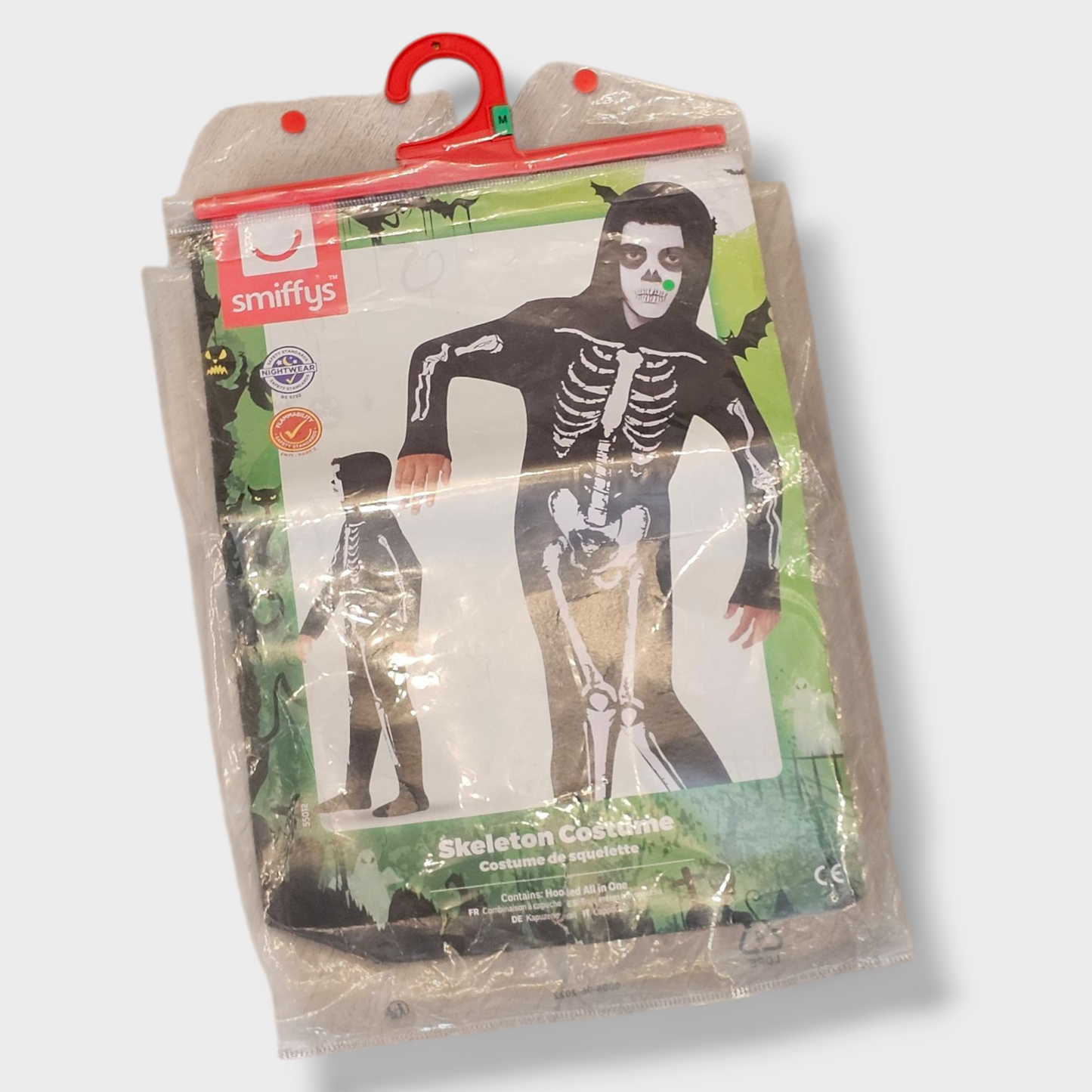 Smiffy's Kids Skeleton Costume – Age 7–9 Years, New with Tags