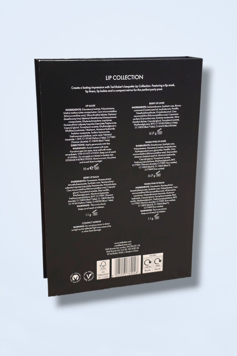 Ted Baker New Lip Collection Gift Set Christmas Gift