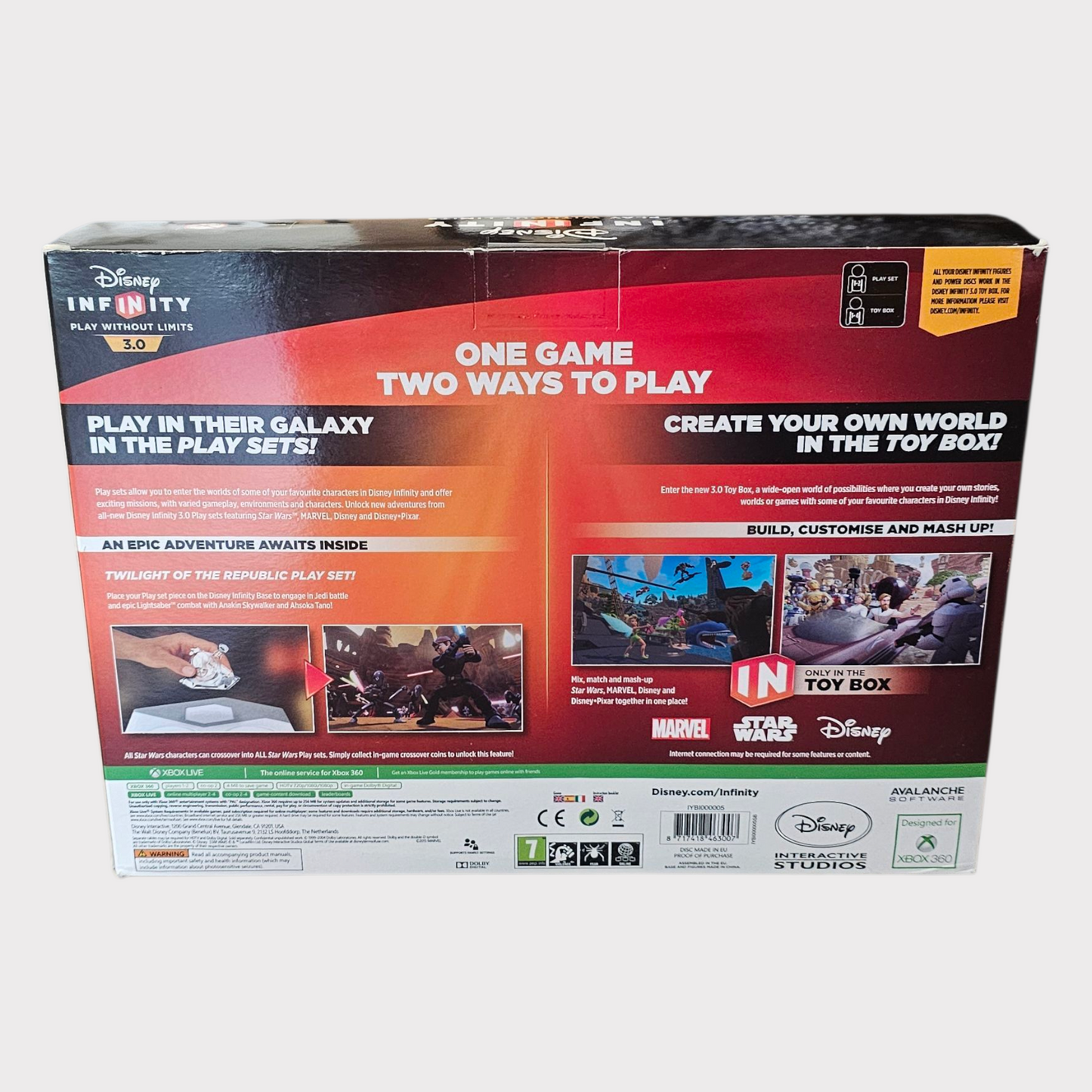 Disney Infinity 3.0 Star Wars Starter Pack – Xbox 360 – New & Sealed
