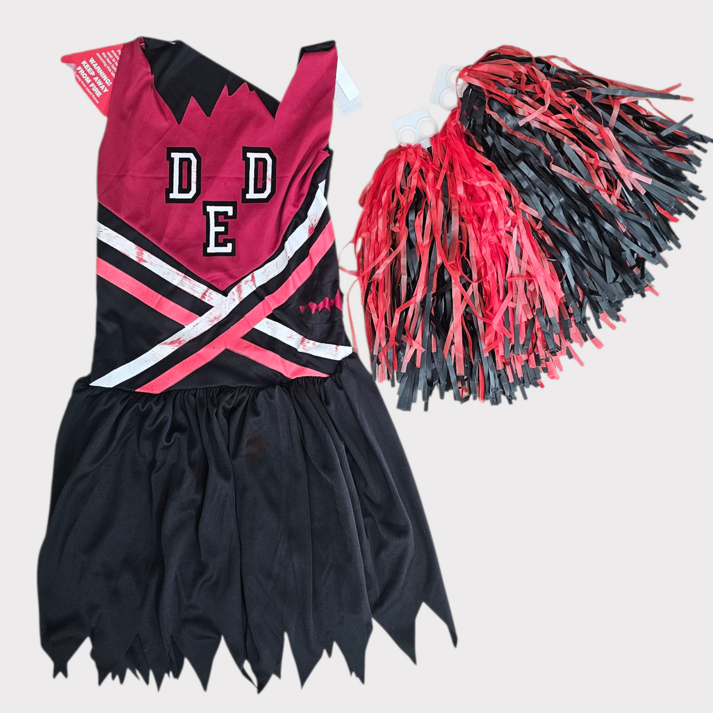 Smiffys Zombie Cheerleader Costume – Age 7–8 – New with Tags