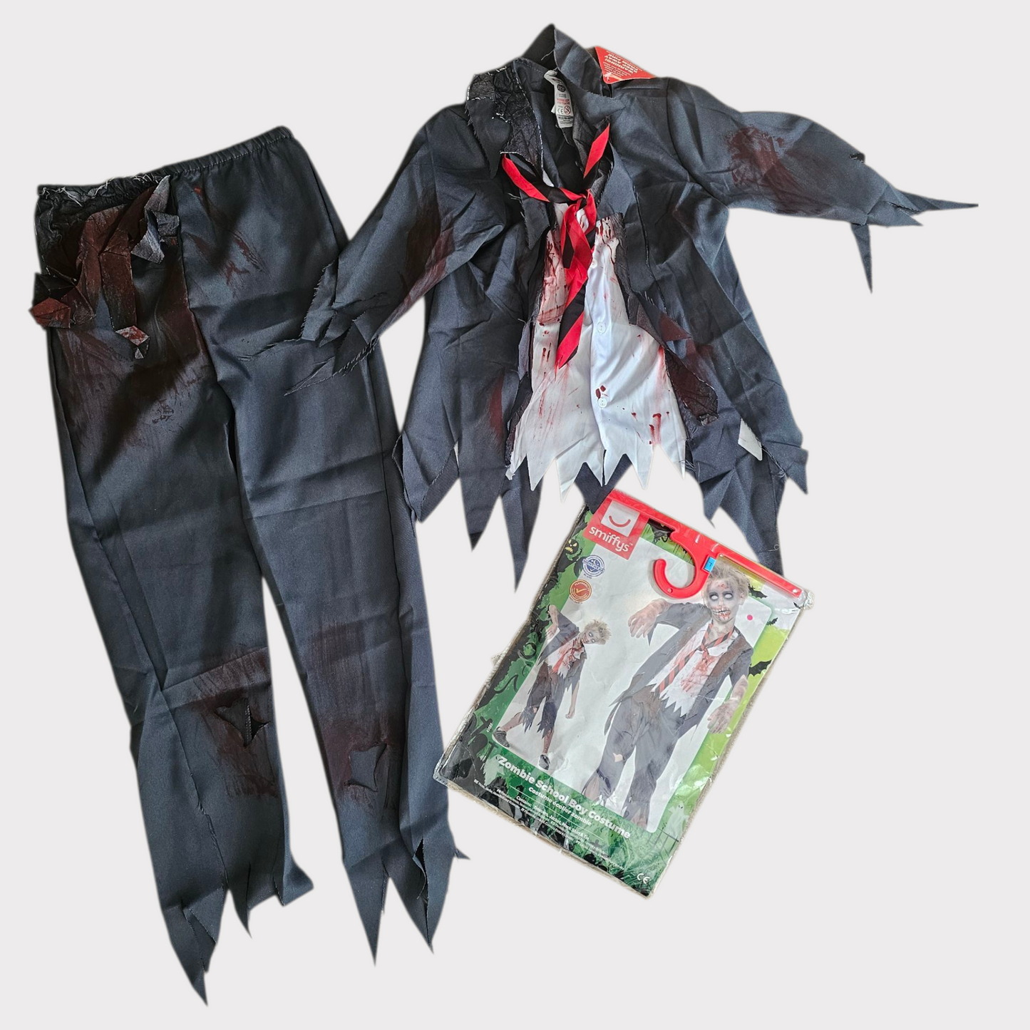 Smiffys Zombie School Boy Costume – Age 10–12 – New with Tags