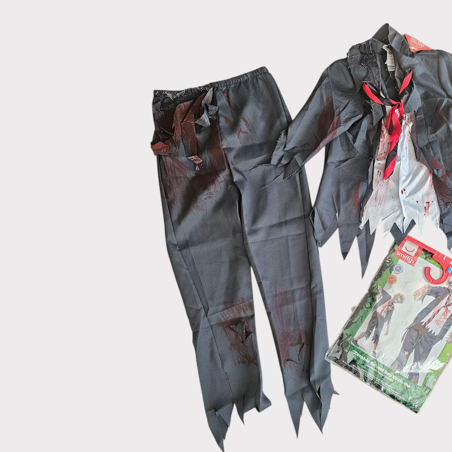 Smiffys Zombie School Boy Costume – Age 10–12 – New with Tags