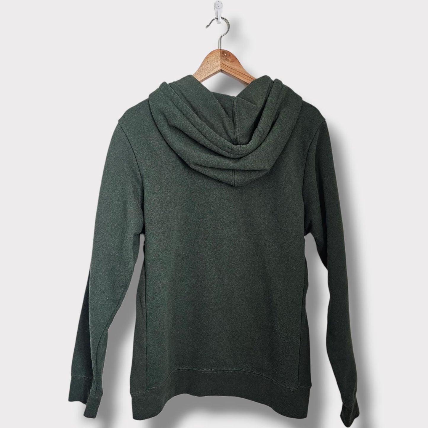 Patagonia Logo Hoodie – Dark Green (Women’s M, Men’s S)