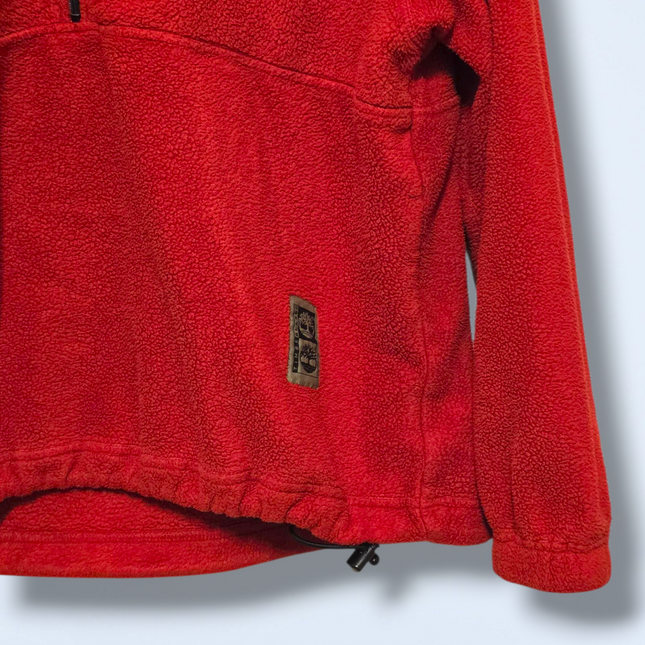 Red ¼ Zipped 1996 Vintage Men’s Fleece Size Medium