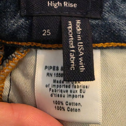 Veronica Beard – Indigo Saddle Jeans – NWT – Size 25