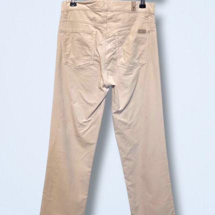 7 For All Mankind - W27 – Soft-touch Beige Trousers / Jeans