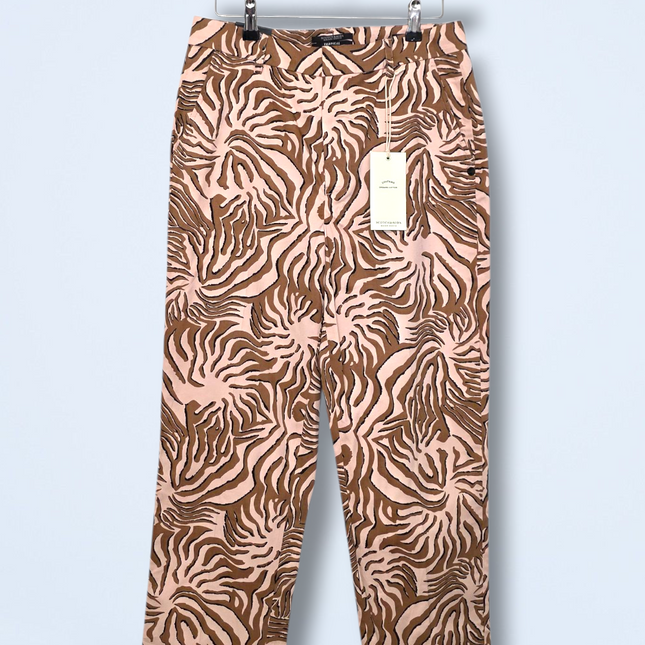Printed High Waist Abott Scotch & Soda Trousers W27
