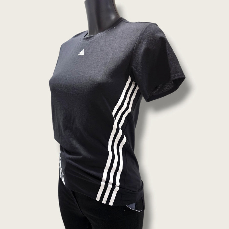 Adidas Aeroready Black & White T-Shirt 2XS New