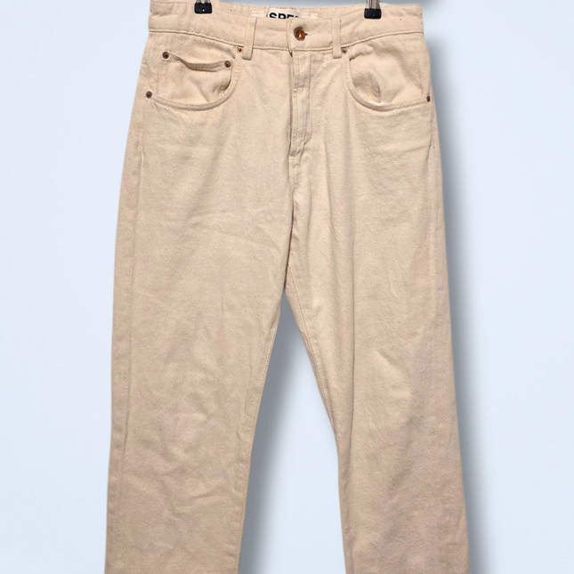 Aspesi – Cream Cotton Denim Jeans – Size W26 / UK 8
