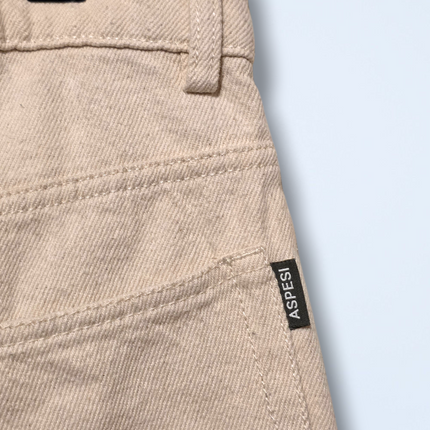 Aspesi – Cream Cotton Denim Jeans – Size W26 / UK 8