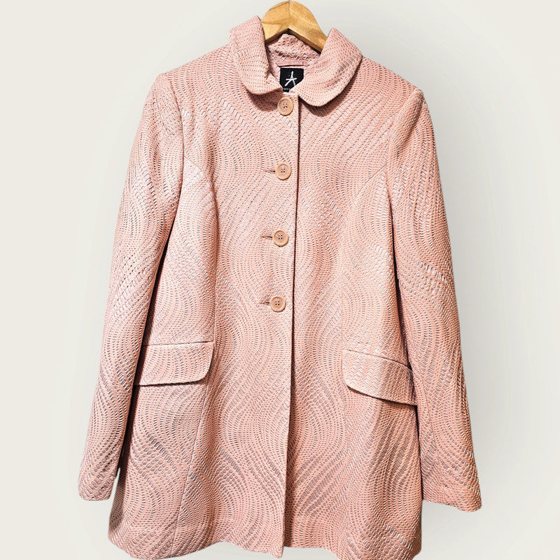 Atmosphere UK 12 Coral Pea Coat