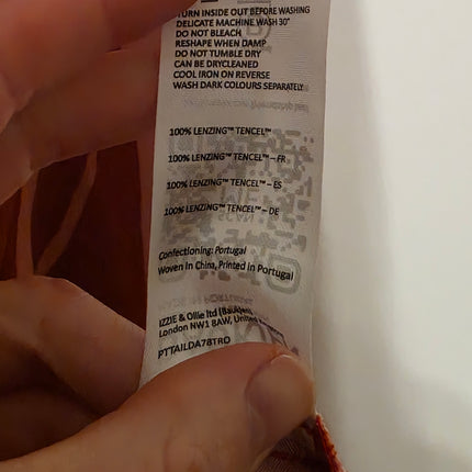 Baukjen – Size 8 – Pink/Red Zebra Print Midi Dress