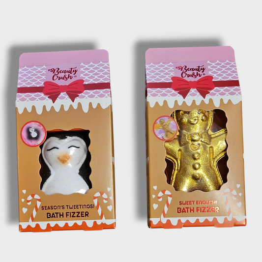 Beauty Crush Bath Fizzers – Set of 2 – New & Boxed – RRP £16