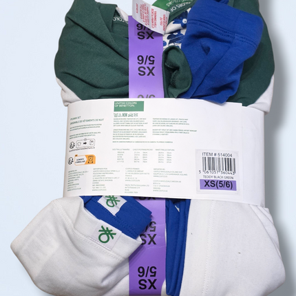 United Colors of Benetton – Age 5/6 Years – 4 Piece Pyjama Set
