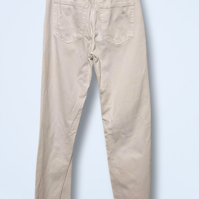 Bershka – White Ripped Denim Jeans - W28 - 100% Cotton