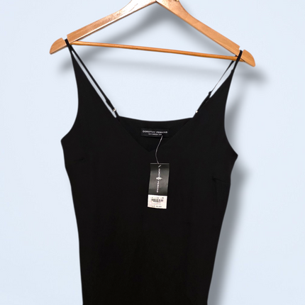 Dorothy Perkins – NWT – Black Adjustable Cami – UK 8