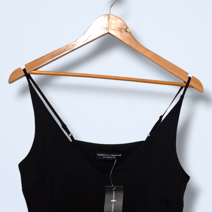 Dorothy Perkins – NWT – Black Adjustable Cami – UK 8