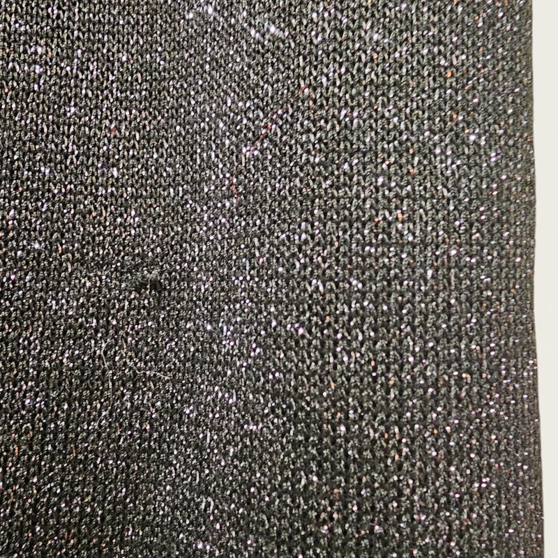 Black Glittered Midi Skirt Oh Polly UK 6