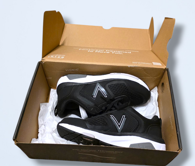 Vionic New Black Women’s Strider Trainers Size UK 3