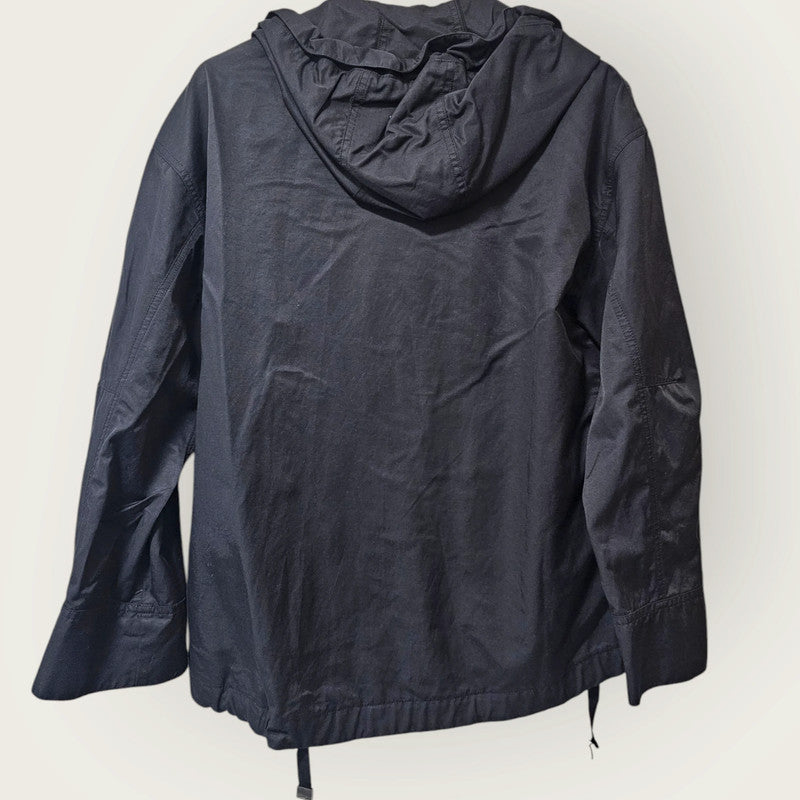 Black XS Coat | Massimo Dutti | Oversized