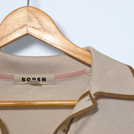 Boden – Henley Estelle Sweater – Button-neck – Size Small