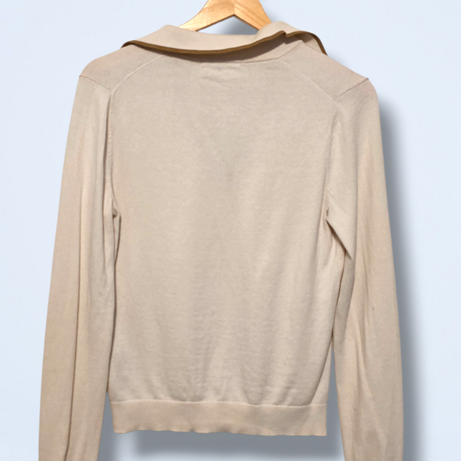 Boden – Henley Estelle Sweater – Button-neck – Size Small