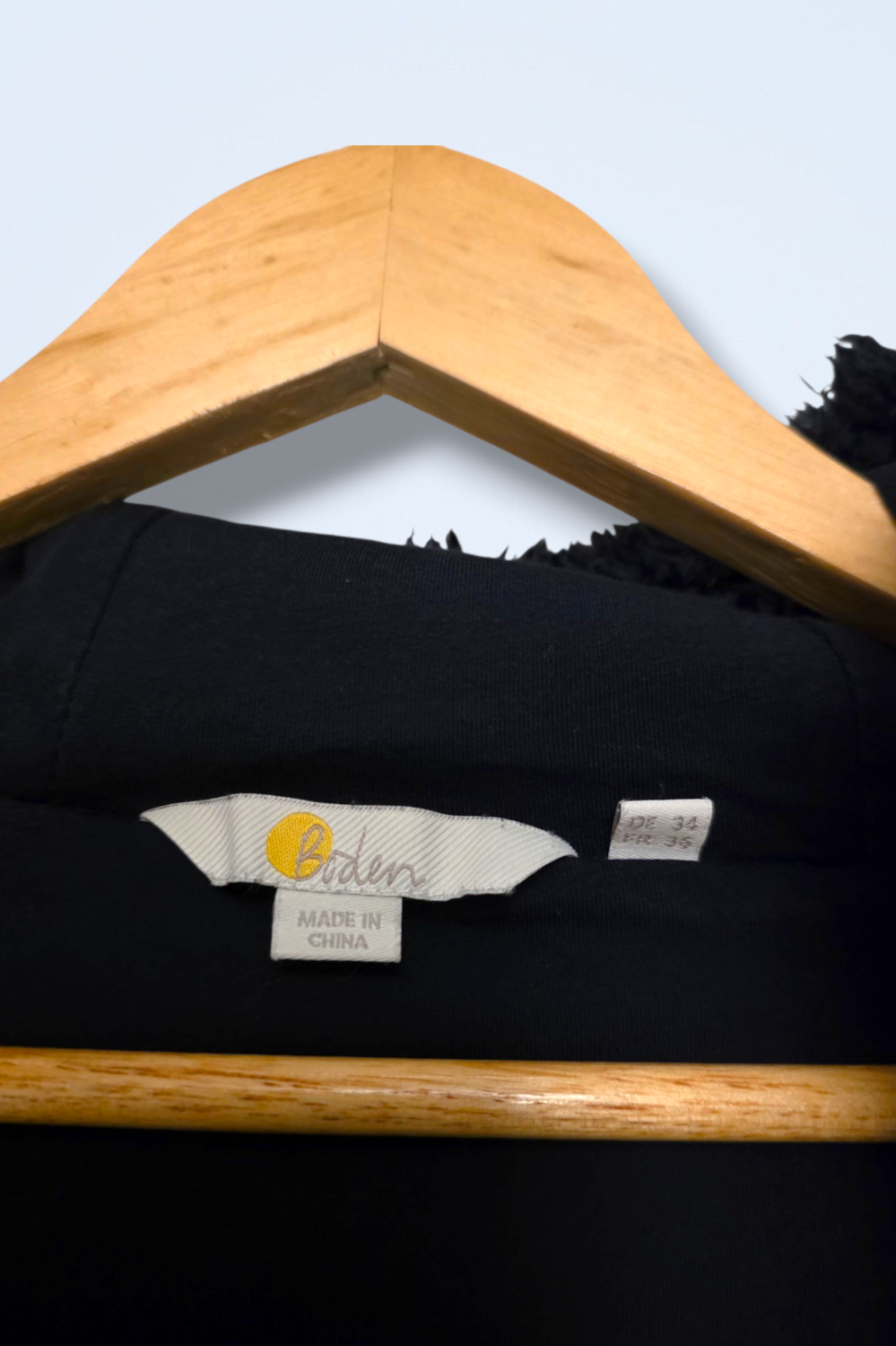 Boden Size 8 Navy Blue ¼ Faux Fur Jacket with Hood