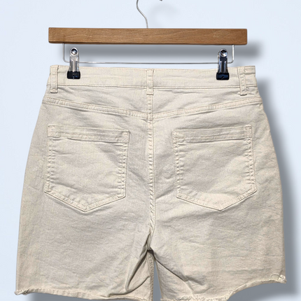 Boden – White Denim 6” Shorts – UK 12 – Salcombe Shorts