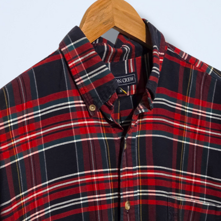 Boston Crew – Vintage Plaid Shirt – Cotton – Size 16