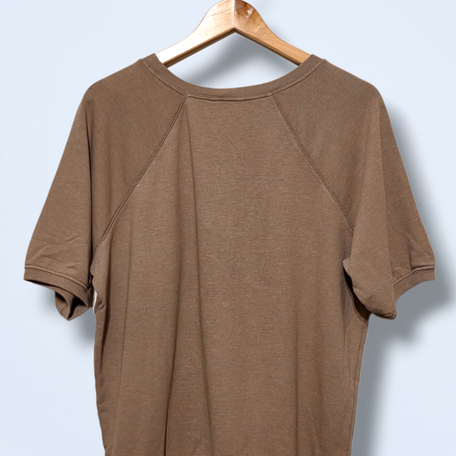 Buffalo – Size Medium – Over-sized Brown Jersey T-Shirt – NWT