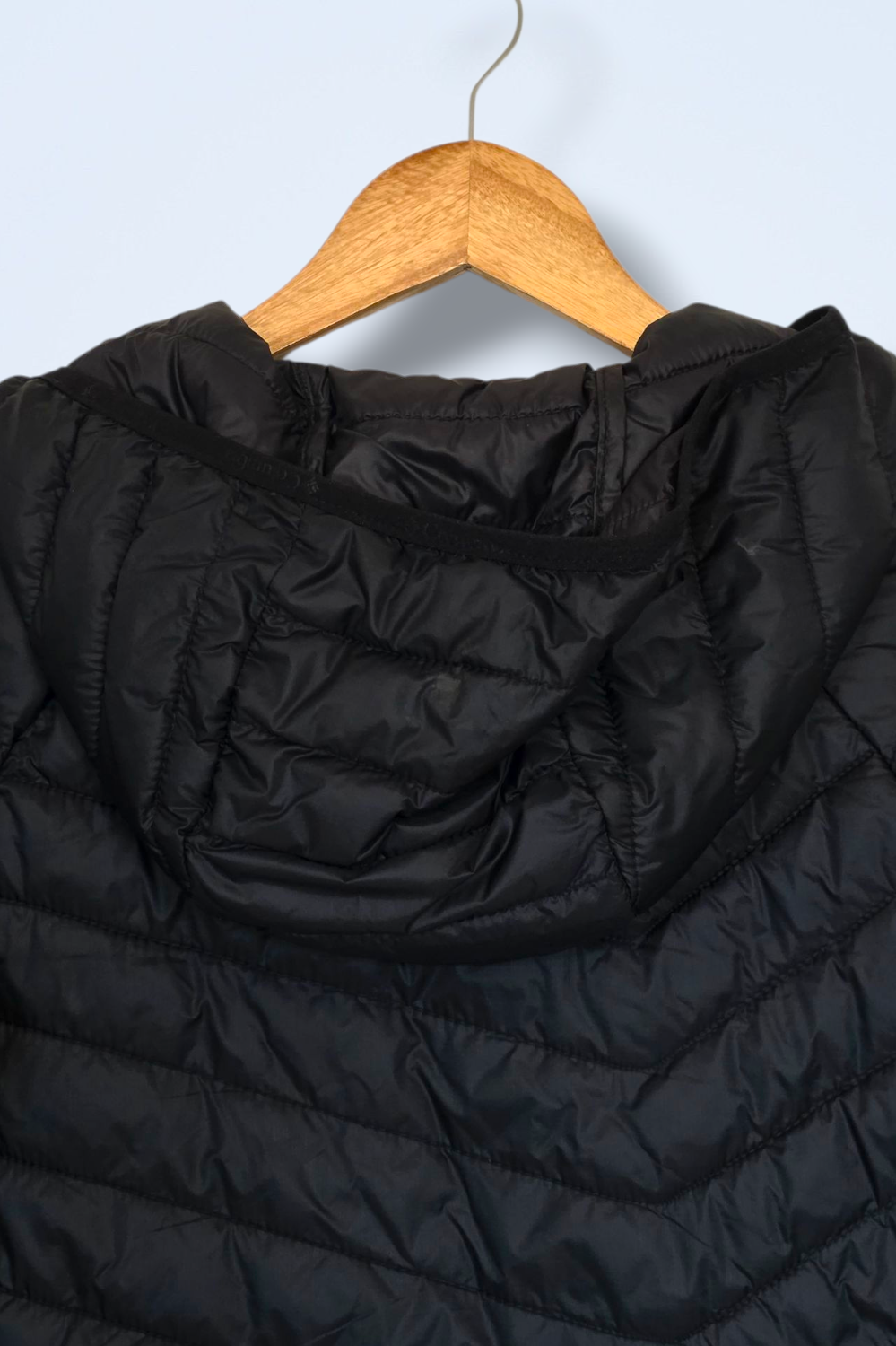 Columbia Ladies Powder Pass Quilted Hooded Jacket Small