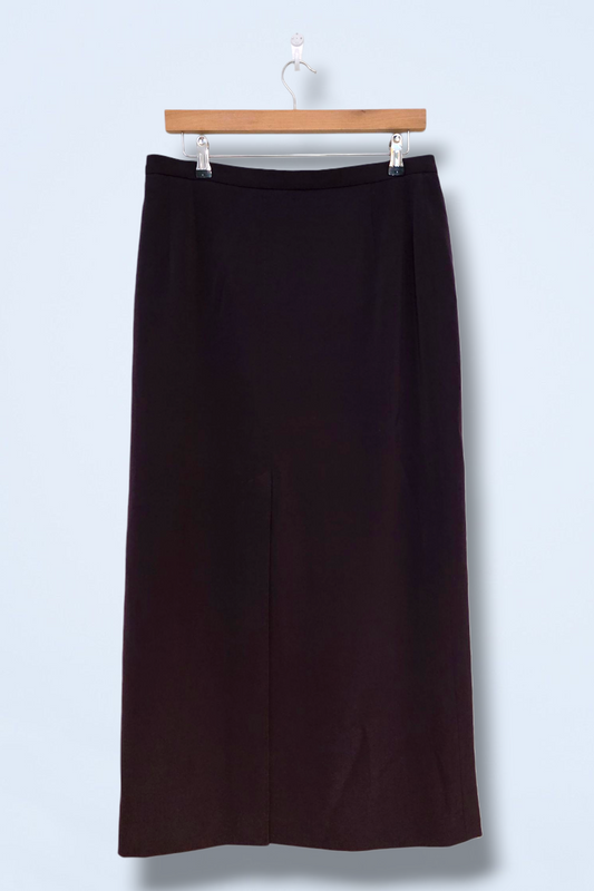 Country Casuals Vintage Plum Purple A Line Skirt UK 14