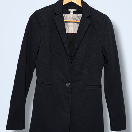 Dalia Collection – Size XS – Navy Single Button Blazer Jacket