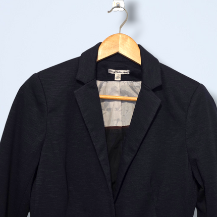 Dalia Collection – Size XS – Navy Single Button Blazer Jacket