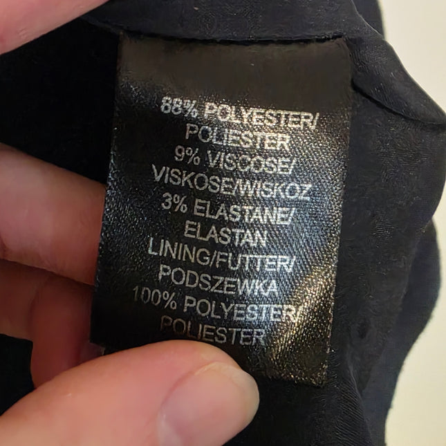 Dalia Collection – Size XS – Navy Single Button Blazer Jacket