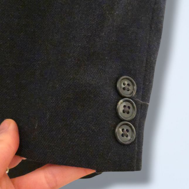 Dunn & Co – Charcoal Single Breasted Blazer – Wool Blend