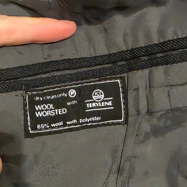 Dunn & Co – Charcoal Single Breasted Blazer – Wool Blend