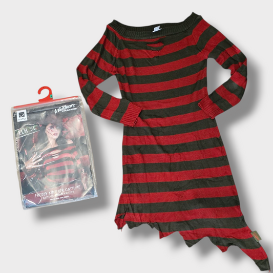 Smiffys Freddy Krueger Costume – A Nightmare on Elm Street, Size Medium