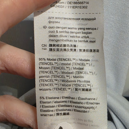 Esprit Pale Blue Long-sleeved Turtle Neck Jumper Dress New Medium